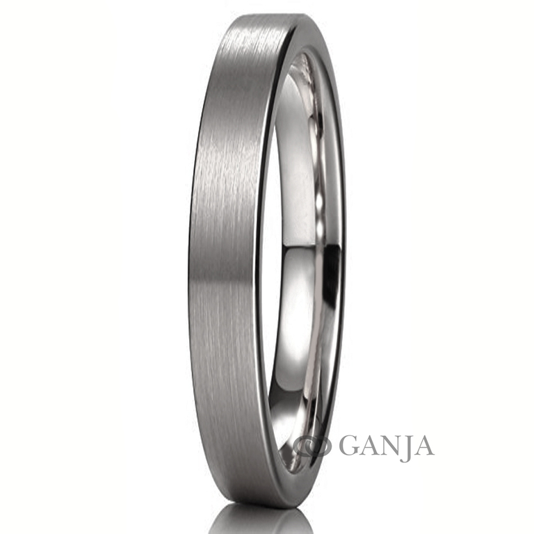 Obrączka tytanowa  szer.3mm (1)