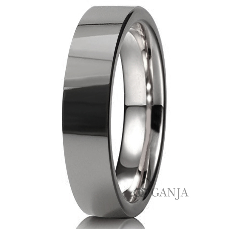 Obrączka tytanowa  szer.4mm (1)