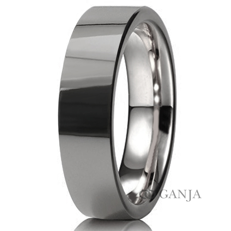 Obrączka tytanowa  szer.5mm (1)