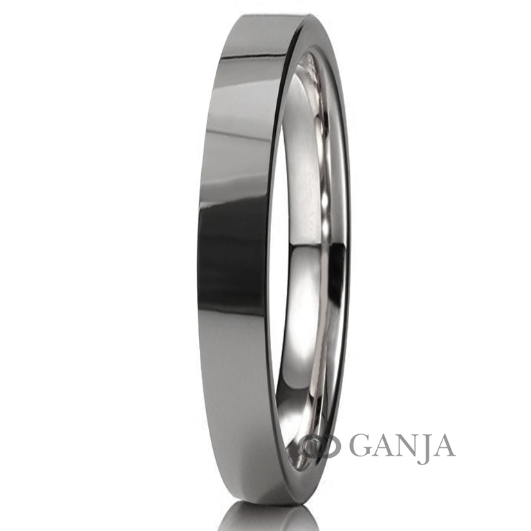 Obrączka tytanowa  szer.3mm (1)